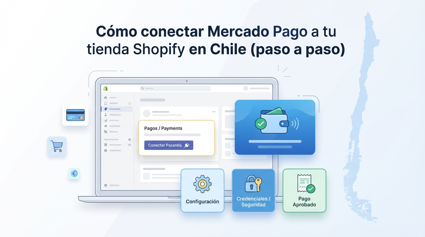 Cómo conectar Mercado Pago a tu tienda Shopify en Chile (paso a paso)