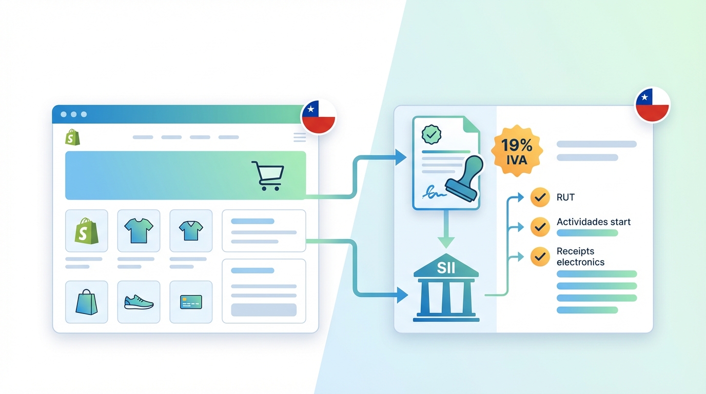 Qué necesito para abrir una tienda Shopify en Chile (SII, boletas y facturación)