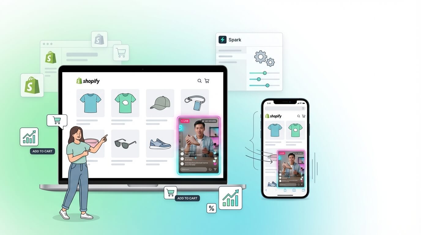 Spark - TIKTOK Live Sales: lleva tu TikTok Live a tu tienda Shopify